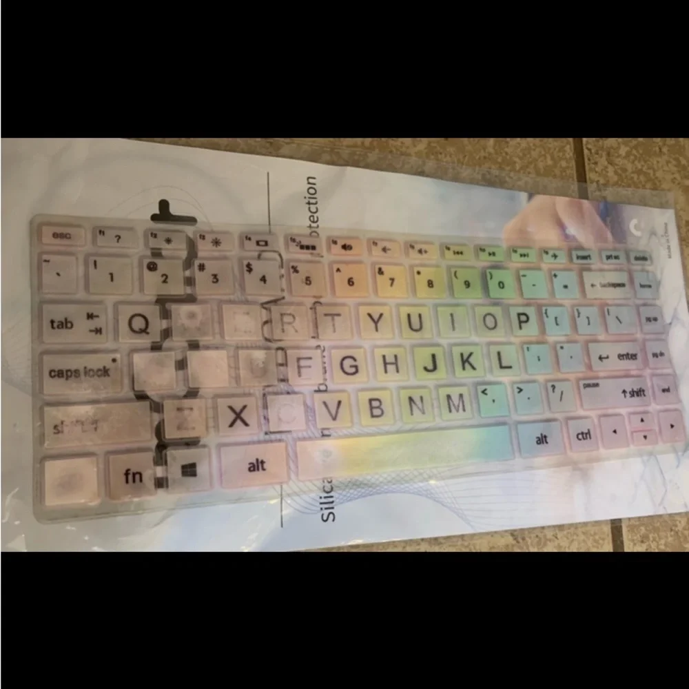 New! ImComor Keyboard Clear Silica Gel Membrane Laptop Keyboard Protection.